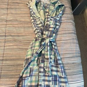 Vineyard Vines Collared Madras dress